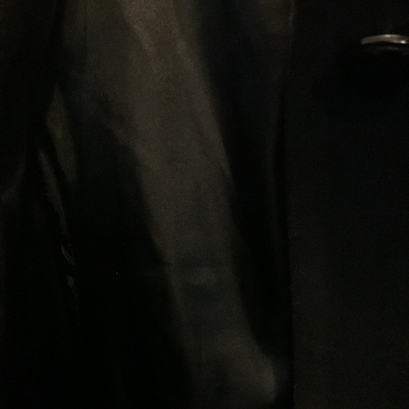 Cashmere and Wool Blend black Coat - Picture 5 of 7